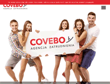 Tablet Screenshot of covebo.pl